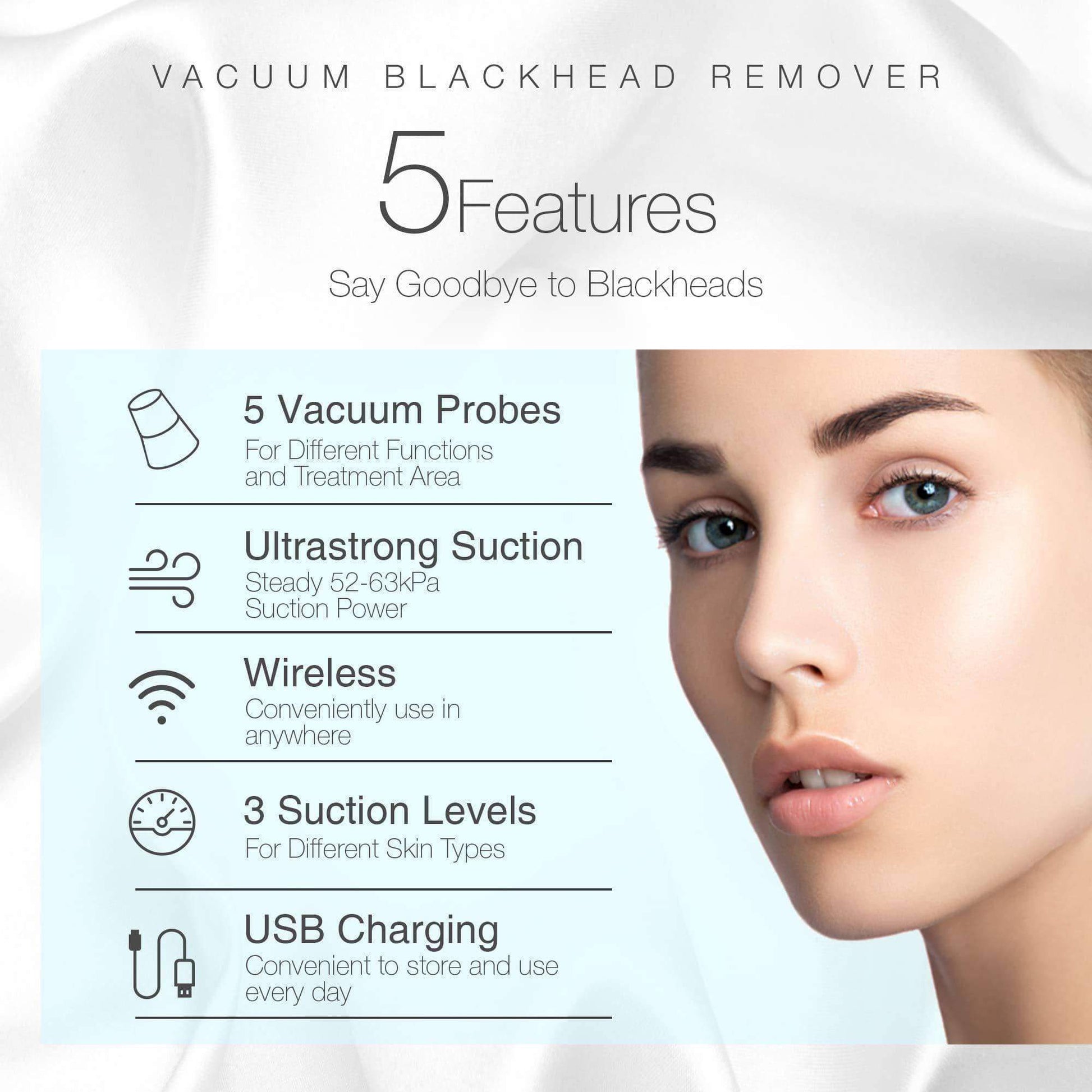 Beauty Vacuum Blackhead Remover Extractor Minoustore