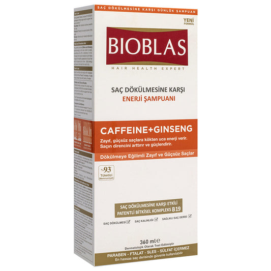 Bioblas Caffeine + Ginseng 360 ml Minoustore