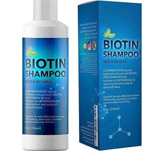 Biotin Shampoo for Hair Growth B-Complex Formula Minoustore