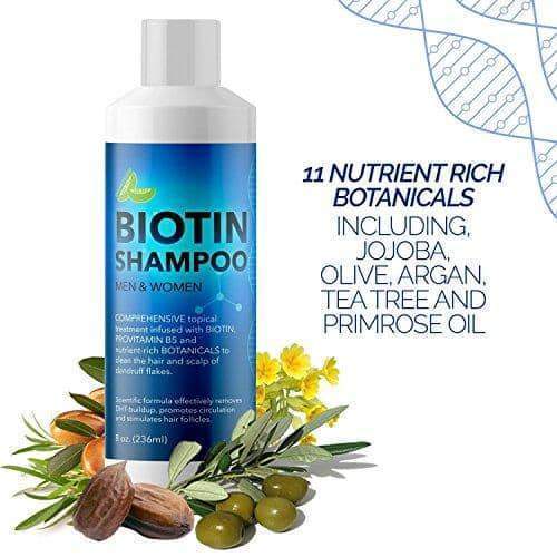 Biotin Shampoo for Hair Growth B-Complex Formula Minoustore