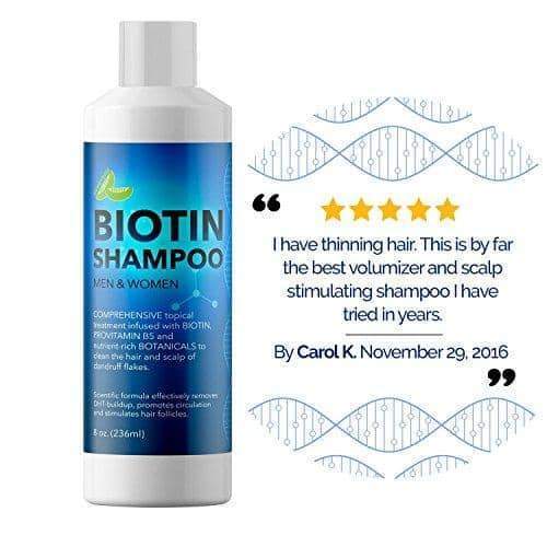 Biotin Shampoo for Hair Growth B-Complex Formula Minoustore