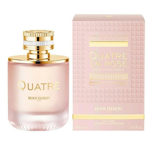 Boucheron Quatre En Rose Eau De Parfum Florale 100ml Minoustore