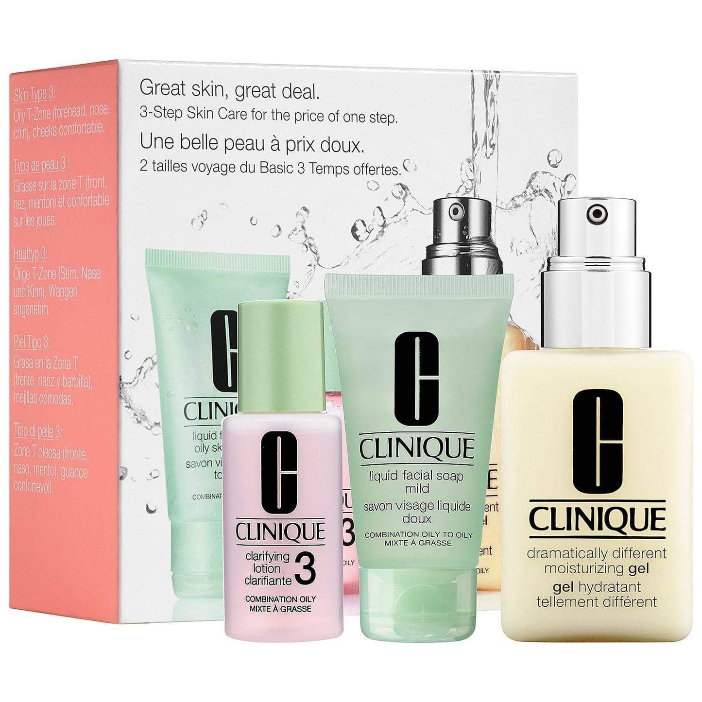 CLINIQUE Great Skin, Great Deal Set for Combination Oily Skin Minoustore