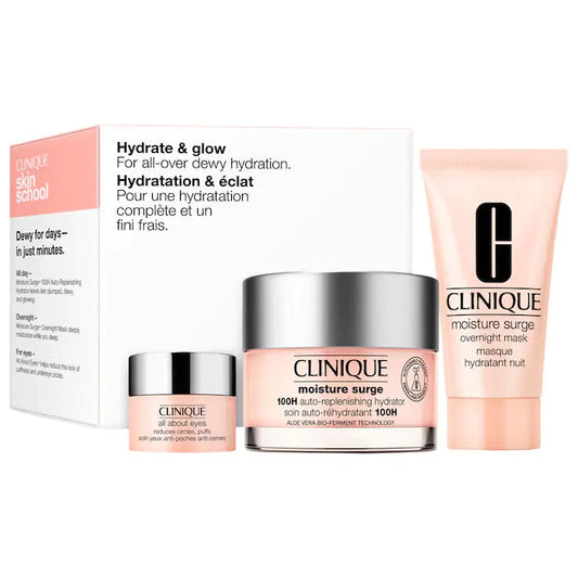 CLINIQUE Hydrate & Glow Skincare Set Minoustore