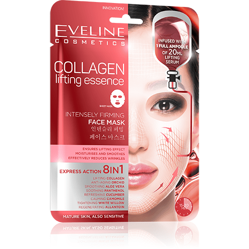 COLLAGEN INTENSELY FIRMING KOREAN SHEET MASK Minoustore