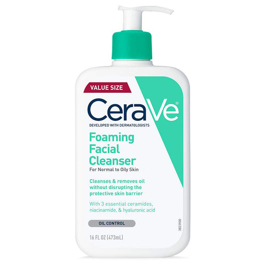 CeraVe foaming cleanser for normal to oily skin 473ml Minoustore