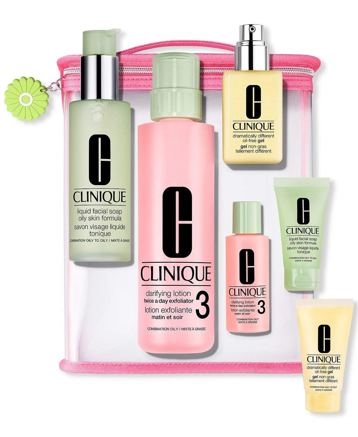 Clinique Great Skin Everywhere Gift Set (Combination/Oily) Minoustore