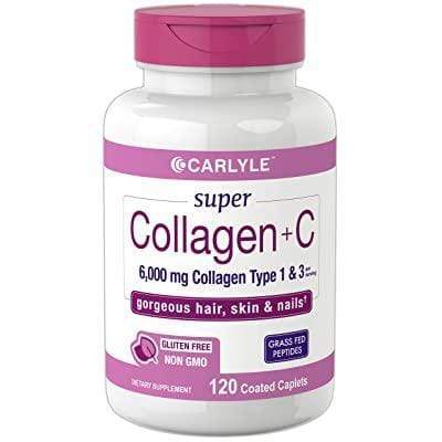 Collagen 120 Caplets with Vitamin C Minoustore