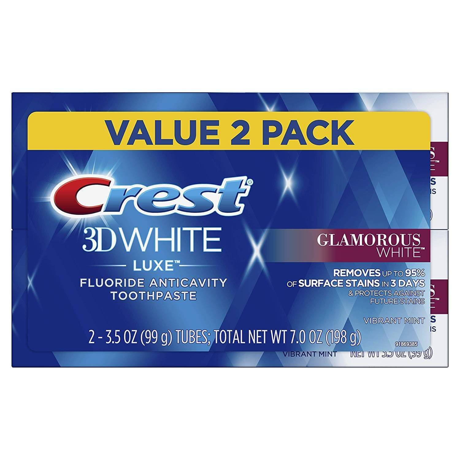 Crest 3D White Luxe, Twin Pack Minoustore