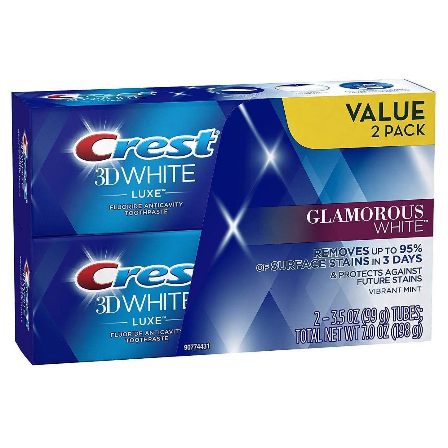 Crest 3D White Luxe, Twin Pack Minoustore