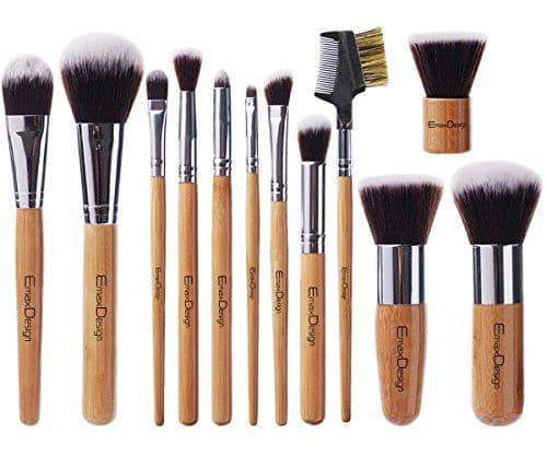 EmaxDesign 12 Pieces Makeup Brush Set Professional Minoustore