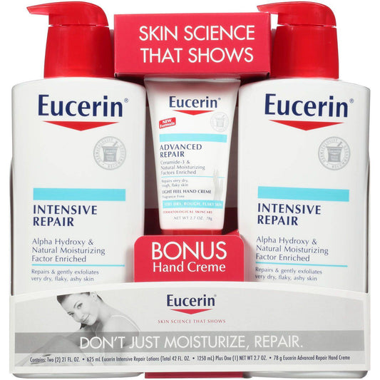 Eucerin Intensive Repair Body Lotion + Advanced Repair Hand Creme Minoustore