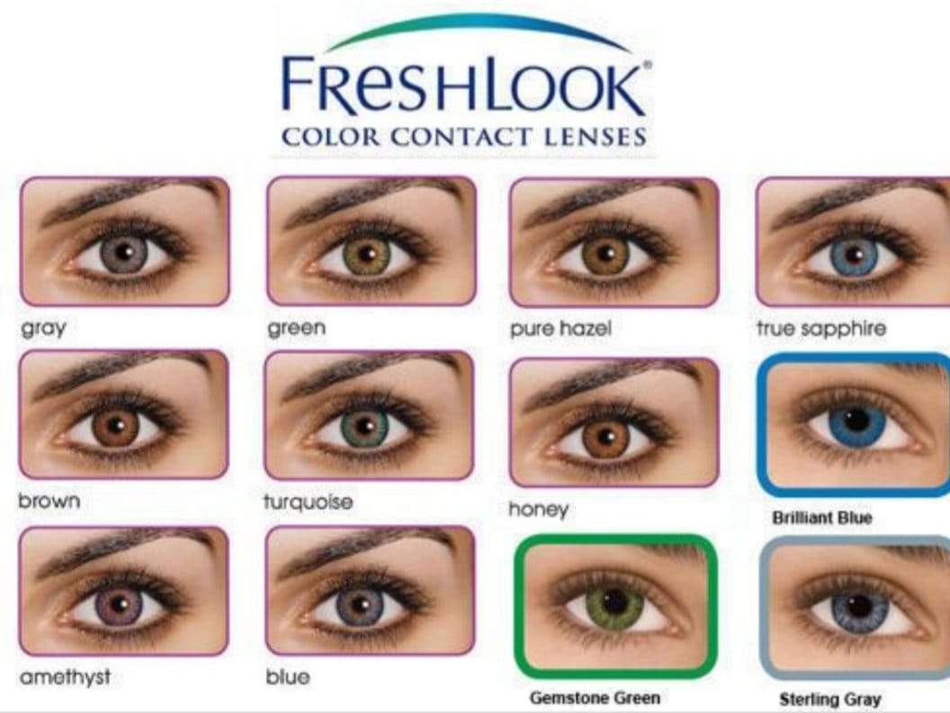 Freshlook Colorblends Contacts Cosmetic Lens Minoustore