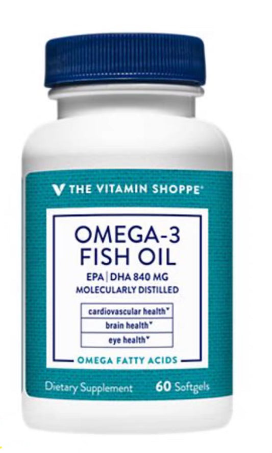 Omega 3 Fish oil 60 softgels