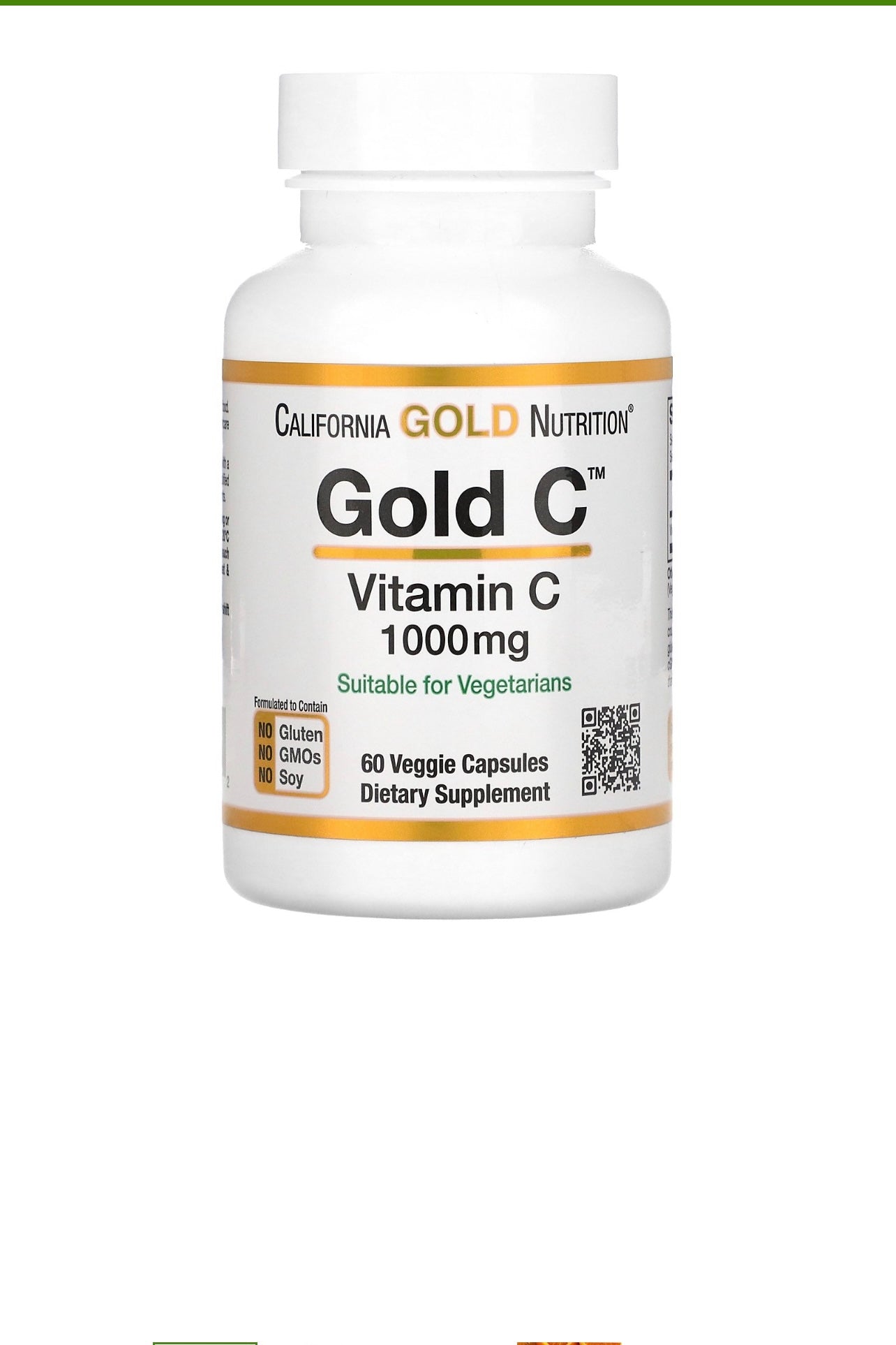 Gold c vitamin c 1000mg 60 capsules Minoustore