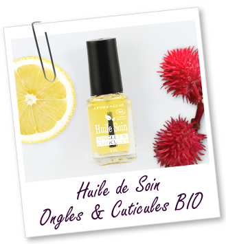 HUILE DE SOIN ONGLES & CUTICULES BIO Minoustore