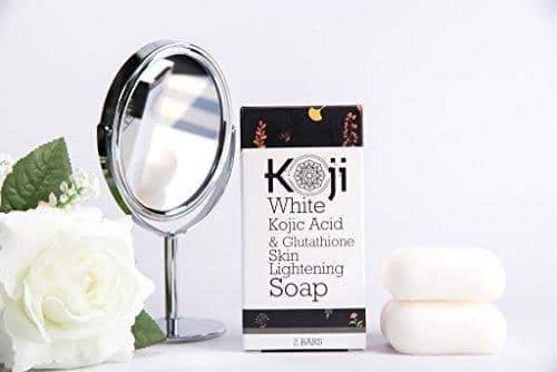 Kojic Acid & Glutathione Skin Lightening Soap (2 Bars) Minoustore