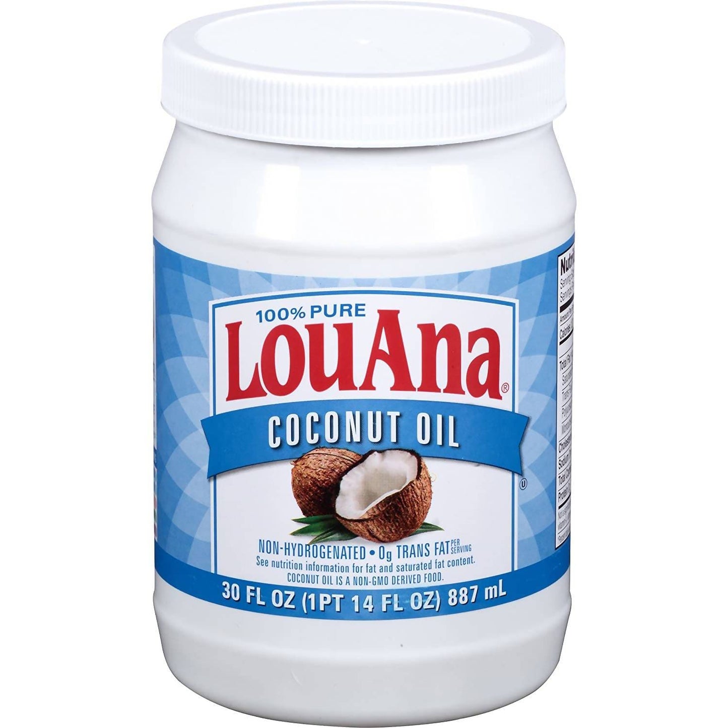 LouAna 100% Pure Coconut Oil, 887 ml Minoustore