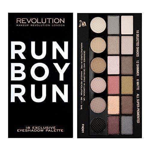 Makeup Revolution 18 Shade Eyeshadow Salvation Palette Run Boy Run Minoustore