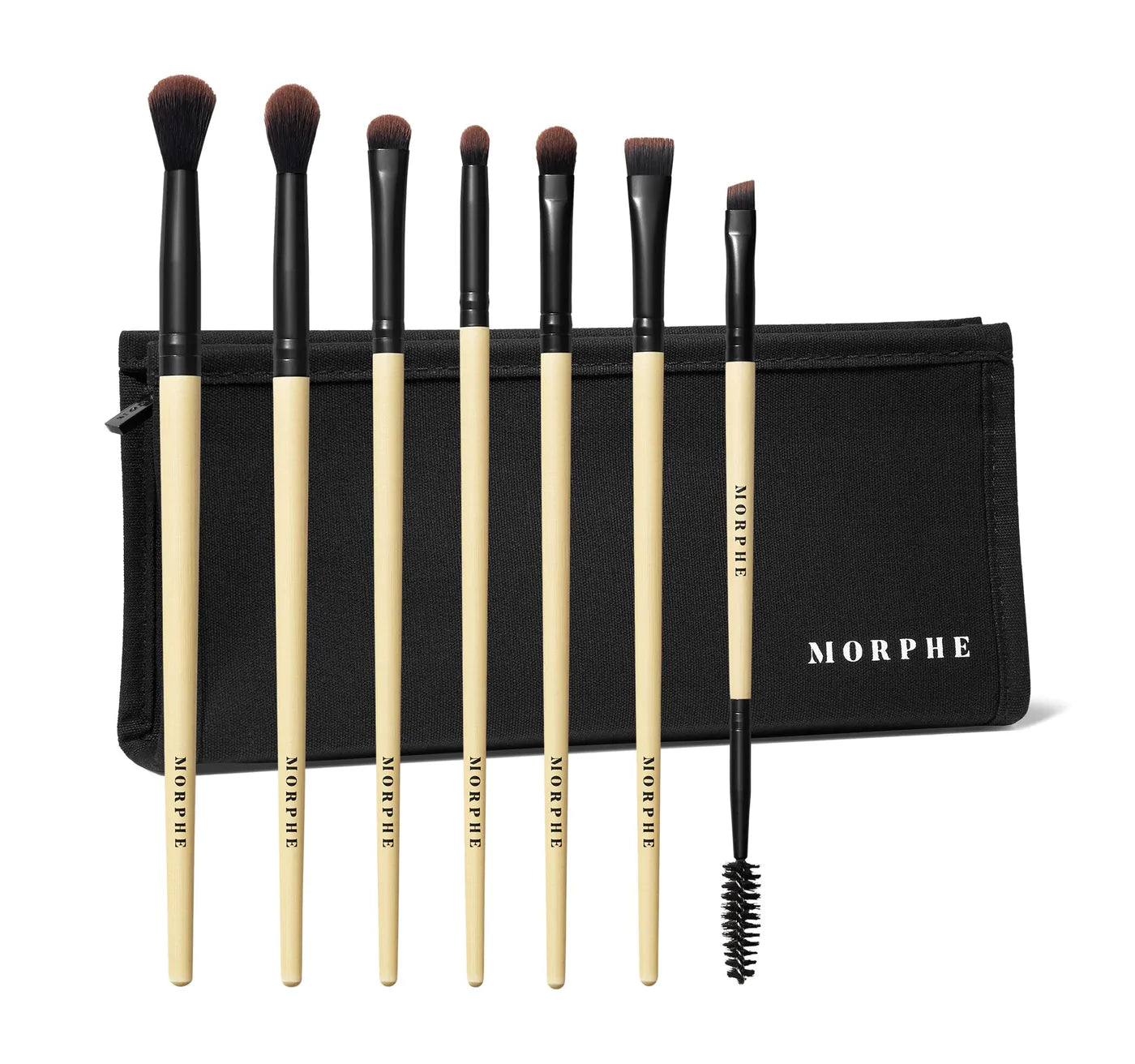 Morphe Earth To Babe 7 Piece Bamboo Eye Brush Set Minoustore