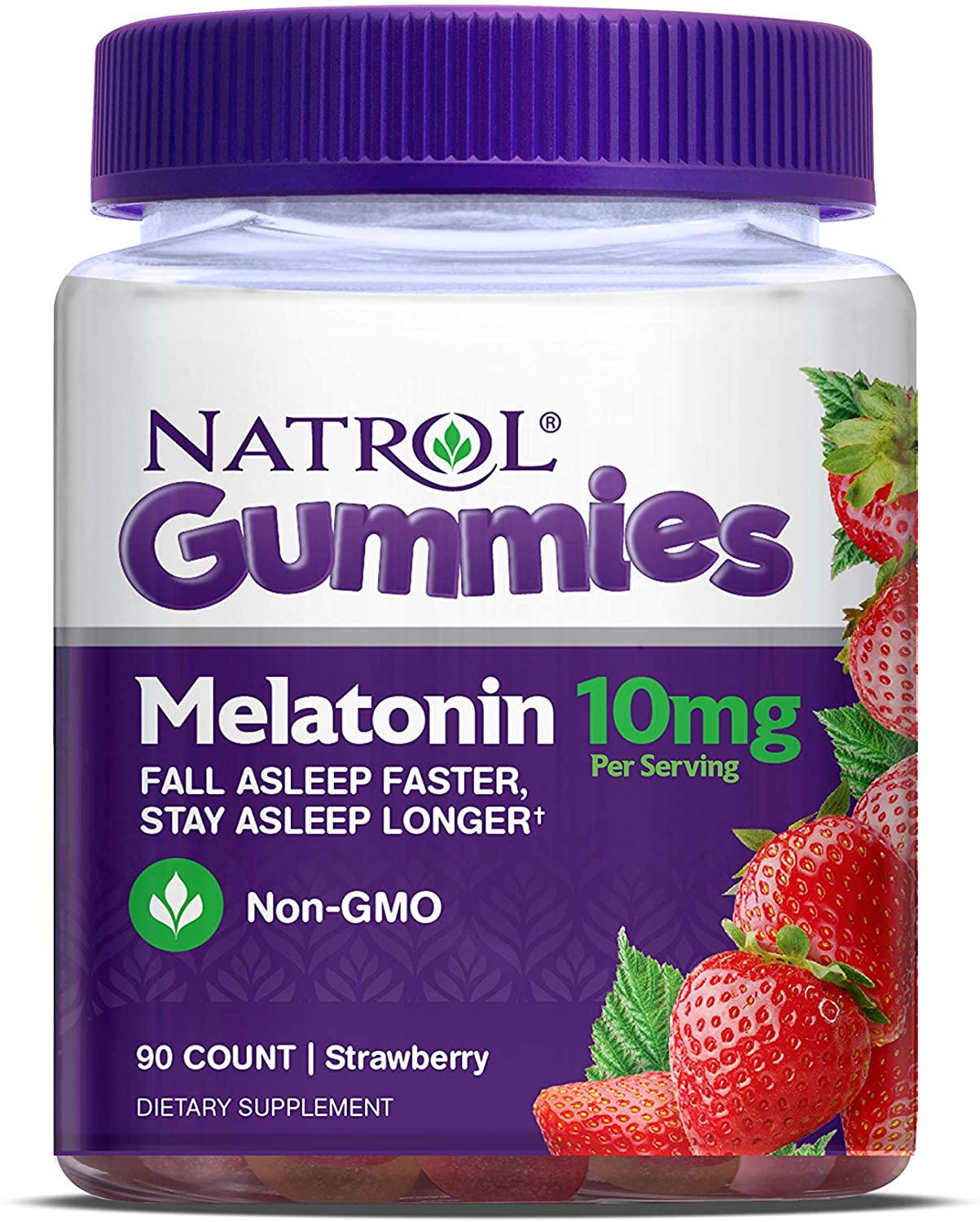 Natrol Melatonin 10mg Gummy, 90 Count Minoustore