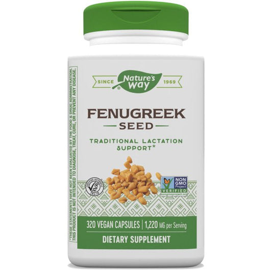 Nature's Way Fenugreek Seed 320 Capsules Minoustore