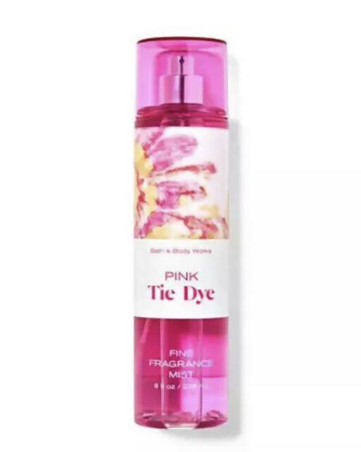 Pink Tie Dye Bath & Body Works Fine Fragrance Mist Minoustore