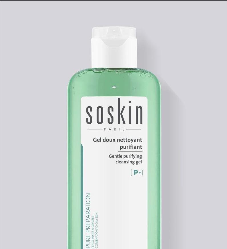 Soskin Gel doux nettoyant purifiant Minoustore