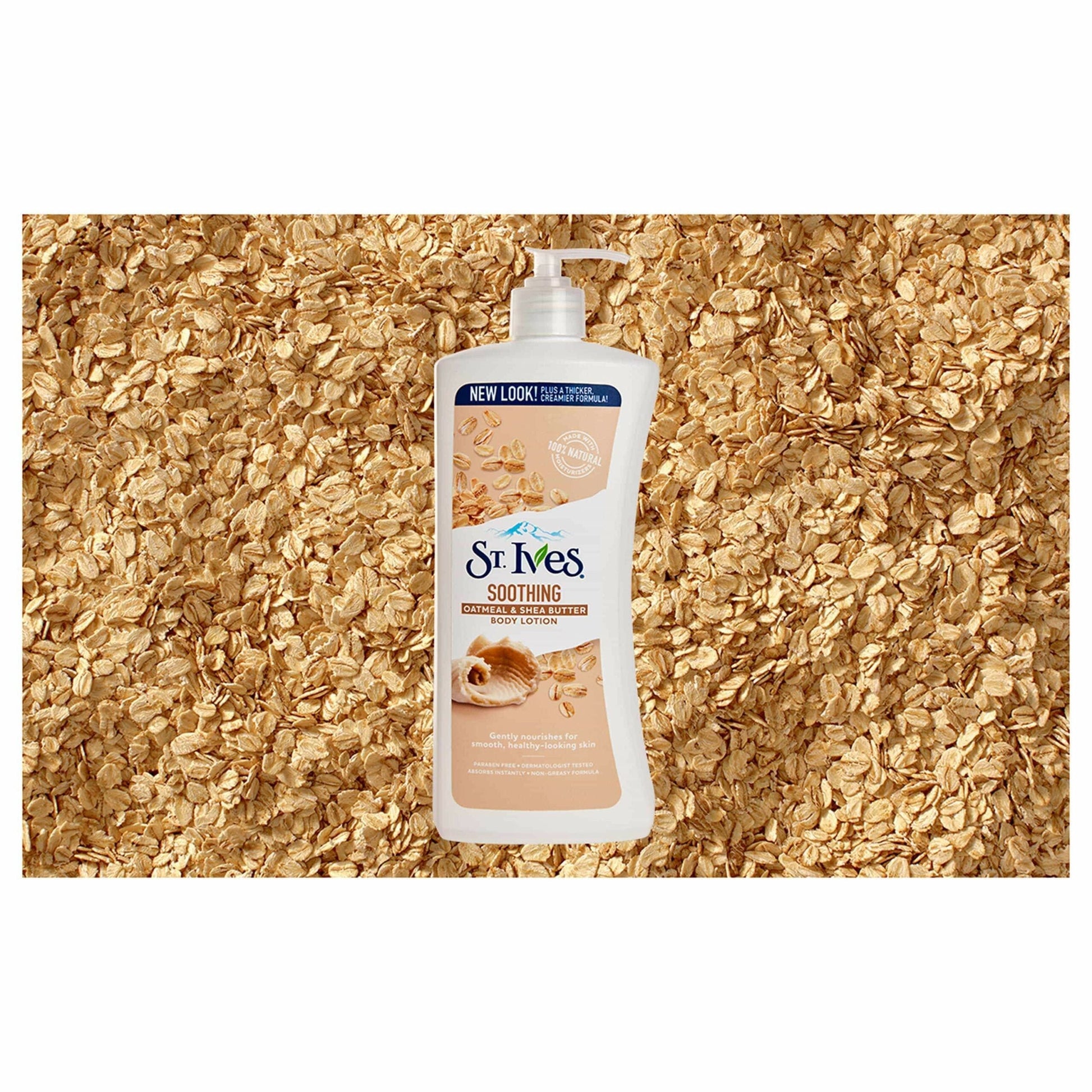 St. Ives Soothing Body Lotion, Oatmeal and Shea Butter Minoustore