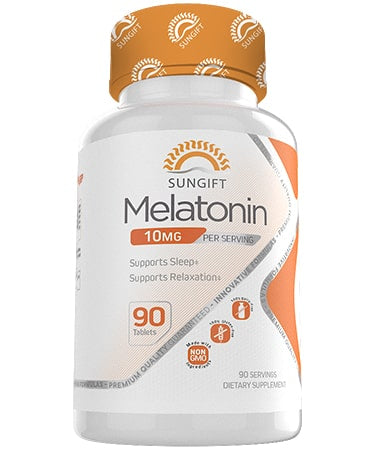 Sungift Nutrition Melatonin 10mg - 90 Tablets Minoustore