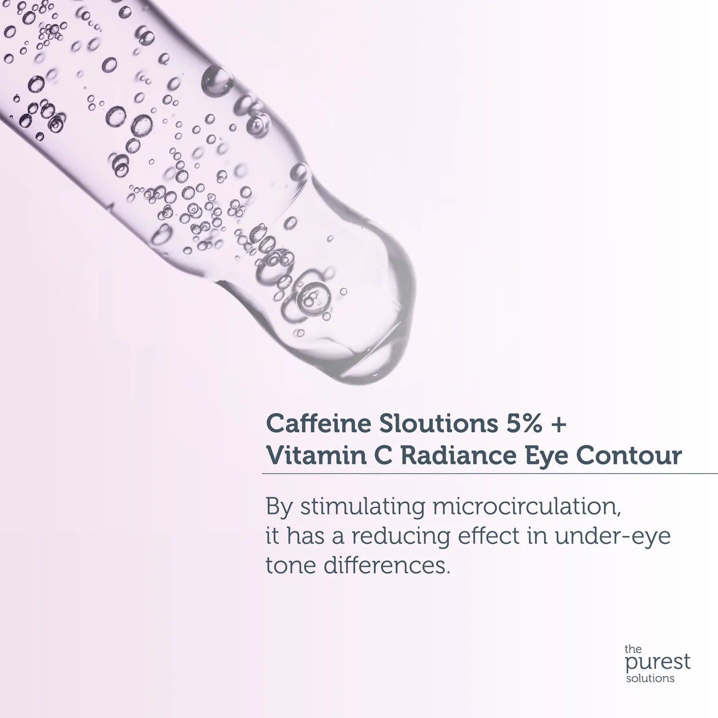 The Purest Solutions Caffeine 5% + Vitamin C Radiance Eye Contour Serum Minoustore