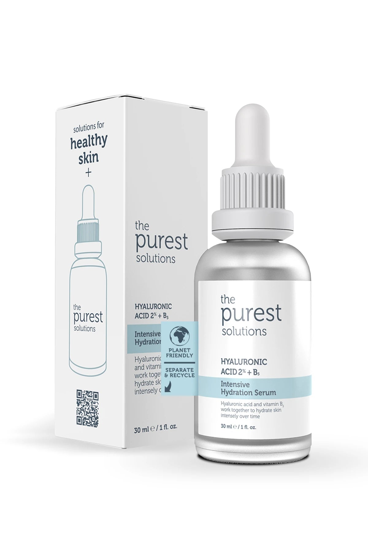 The Purest Solutions Hyaluronic Acid 2% + B5 Intensive Hydration Serum Minoustore