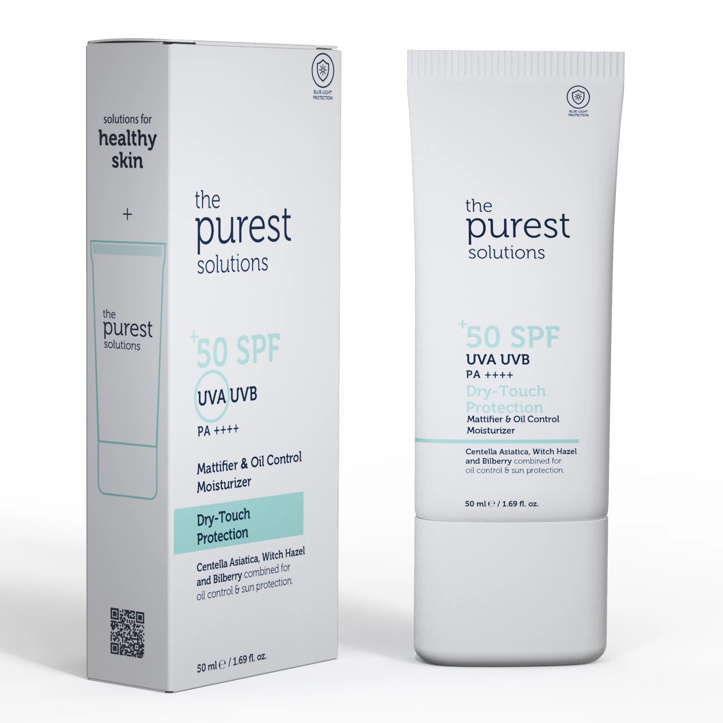 The Purest Solutions Matte Finish Sunscreen for Oily Skin 50+ SPF Dry Touch Protection Minoustore