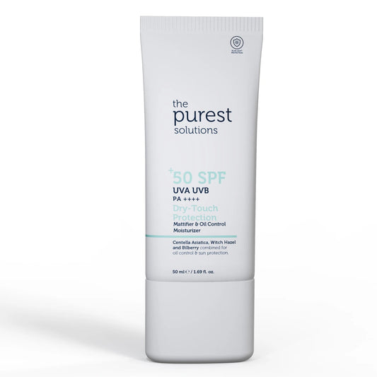 The Purest Solutions Matte Finish Sunscreen for Oily Skin 50+ SPF Dry Touch Protection Minoustore