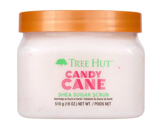 Tree Hut Candy Cane Shea Sugar Exfoliating & Hydrating Body Scrub Minoustore