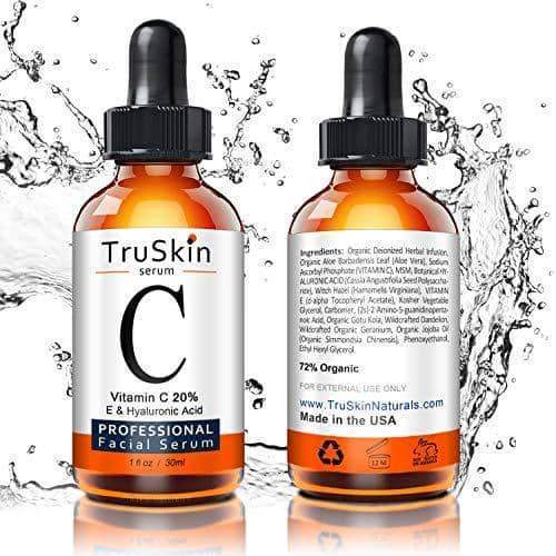 TruSkin Naturals Vitamin C Serum with Hyaluronic Acid & Vitamin E Minoustore