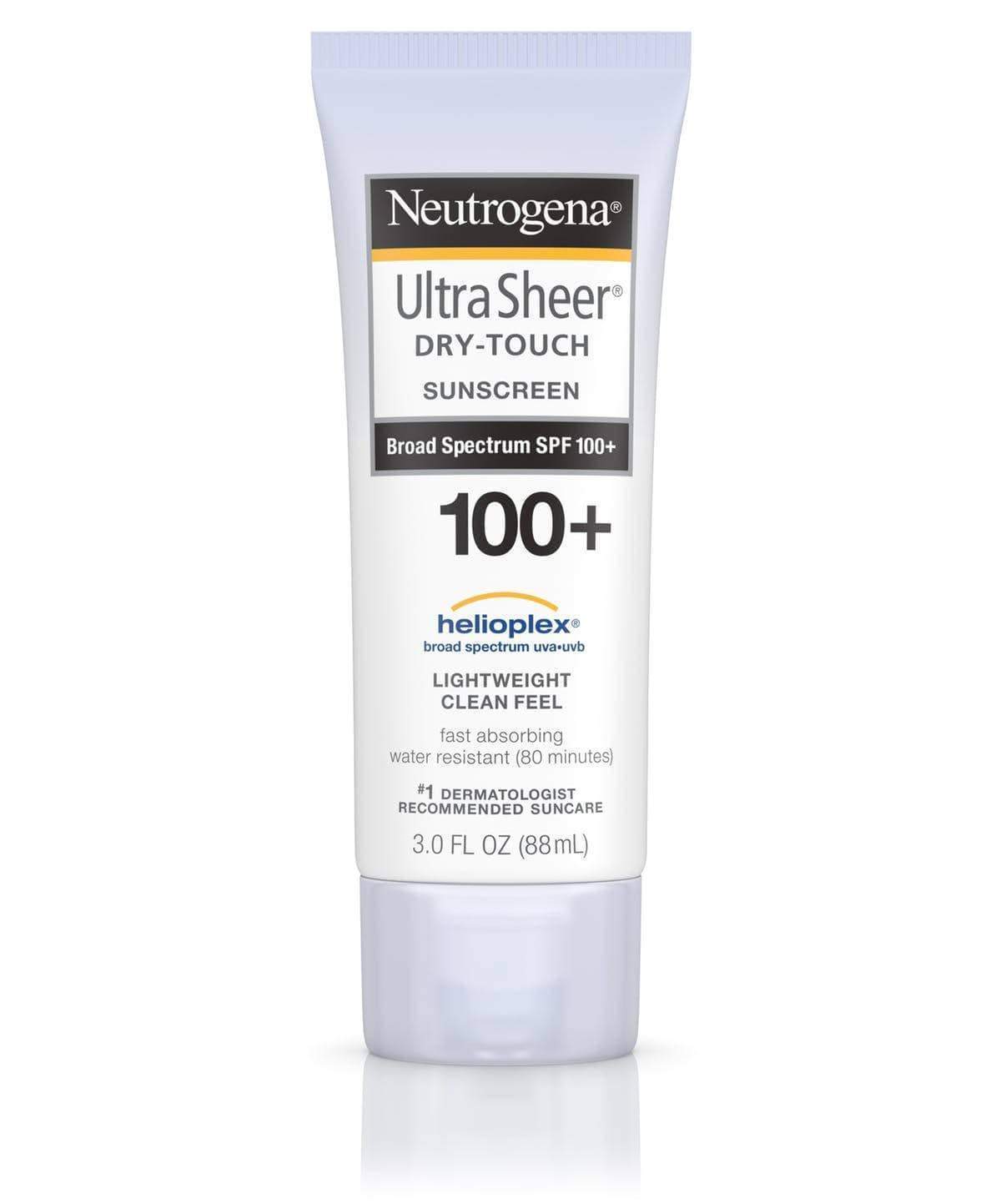 Ultra Sheer® Dry-Touch Sunscreen SPF 100+ Minoustore