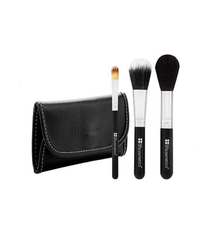 bh Cosmetics Face Essential To Go 3 Piece Brush Set Minoustore