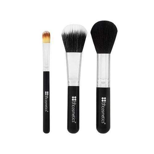 bh Cosmetics Face Essential To Go 3 Piece Brush Set Minoustore