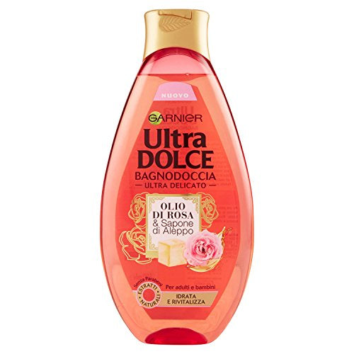 ultra dolce olio di rosa & sapone di aleppo -bagnodoccia 500 ml Minoustore