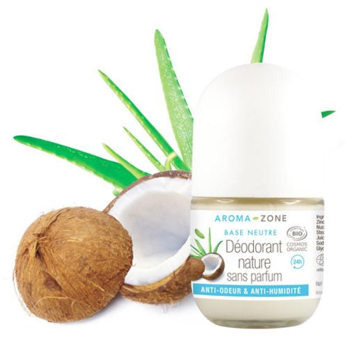 AROMA ZONE DÉODORANT NATURE BIO SANS PARFUM 50ml aroma zone