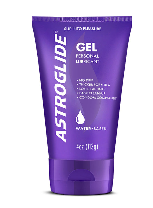 ASTROGLIDE Gel lubrifiant à base d'eau pour couples, hommes et femmes (113,4 g)