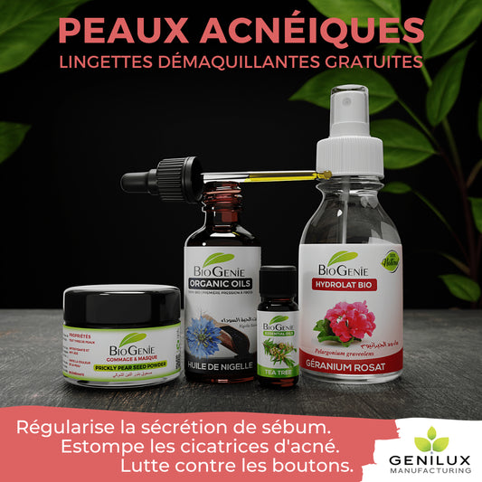 BioGenie Box spéciale pour peaux acnéiques