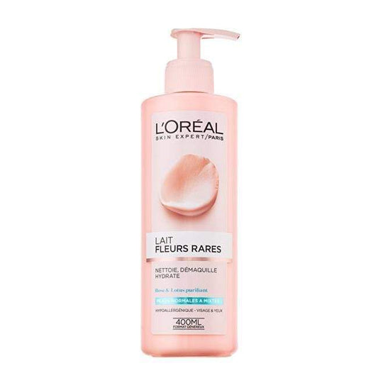 L'oréal Paris Lait Démaquillant Fleurs rares - Peaux Normales À mixtes